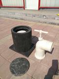 工程塑料分體灌溉給水栓直徑125ABS出水口、澆地出水口、出水口